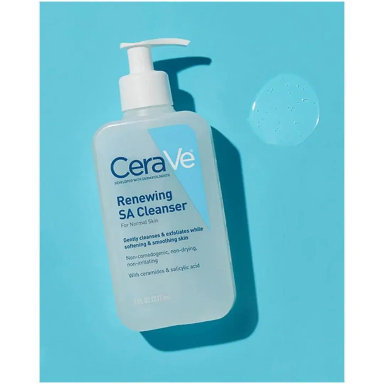 CeraVe Hydrating Exfoliating Facial Cleanser & Moisturizing Set - 2 Pcs